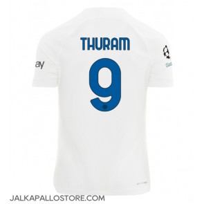 Inter Milan Marcus Thuram #9 Vieraspaita 2023-24 Lyhythihainen